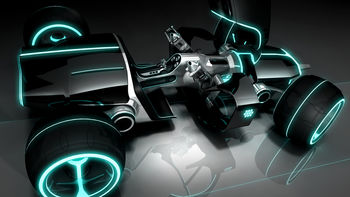 TRON LEGACY Light Car screenshot