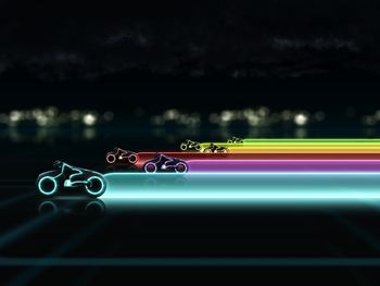Tron Legacy Lightcycle Race screenshot
