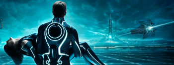 Tron Legacy Tripple Monitor screenshot