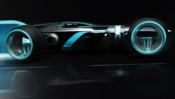 Tron Super Lightcycle HD screenshot