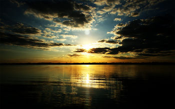 Twilight at Sunset Widescreen screenshot