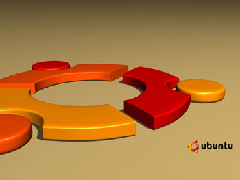 ubuntu 3D Logo screenshot