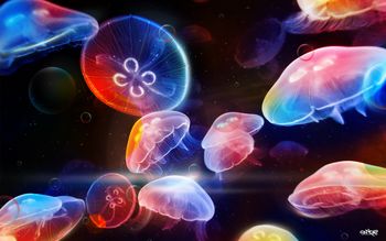 Underwater Jellyfishes screenshot