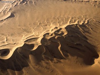 Unworldly Dune Aerial View Of The Namib Desert Namibia Africa screenshot