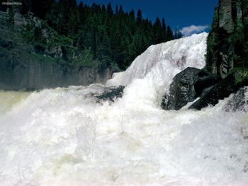 Upper Falls, Henry’s Fork, Idaho screenshot