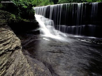 Upper Greeter Falls Cumberland Plateau Tennessee screenshot