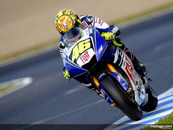 Valentino Rossi, In Action, In Motegi MotoGP screenshot