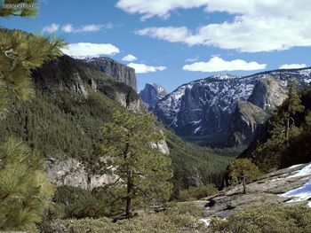 Valley Vista Yosemite National Park California screenshot