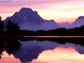 Velvet Finish Oxbow Bend Wyoming screenshot