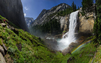 Vernal Fall Yosemite National Park screenshot