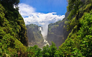 Victoria Falls Zambia screenshot