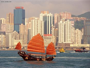 Victoria Harbor Hong Kong China screenshot