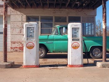 Vintage Gas Pumps Groom Texas screenshot