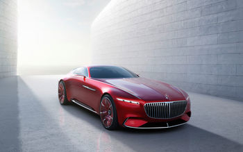 Vision Mercedes Maybach 6 4K 8K screenshot