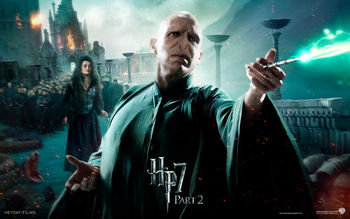 Voldemort in HP7 Part 2 screenshot