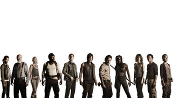 Walking Dead Cast 4K screenshot