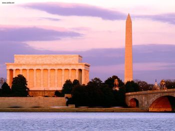 Washington Dc As Seen From Arlington Virginia screenshot