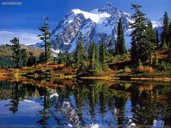 Washington Mt Shuksan Picture Lake screenshot