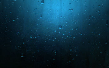 Water Drops On Glass screenshot