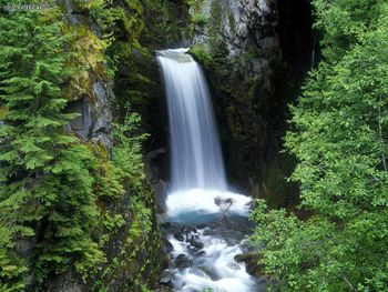 Water Falls Mount Rainier Washington screenshot