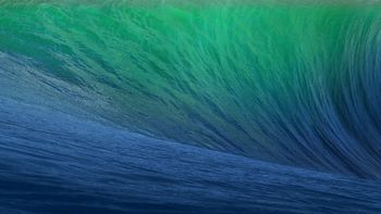 Waves OS X Mavericks Stock 5K screenshot