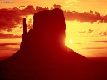 West Mitten Butte Monument Valley Arizona screenshot