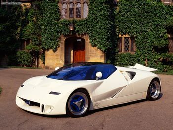 White Ford GT 90 Prototype Car screenshot