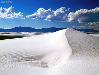 White Sands National Monument New Mexico screenshot