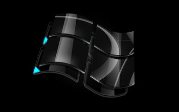 Windows Dark Glass Logo screenshot