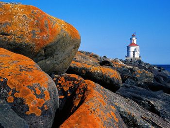 Wisconsin Point Lighthouse Lake Superior Wisconsin screenshot