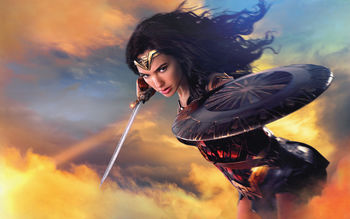 Wonder Woman 4K 8K Movie screenshot
