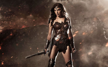 Wonder Woman in Batman v Superman screenshot