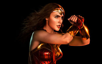 Wonder Woman in Justice League 4K screenshot