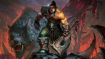 World of Warcraft Orc 4K screenshot