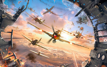 World of Warplanes Game screenshot