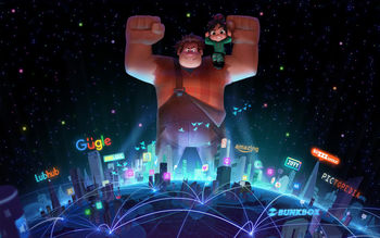 Wreck It Ralph 2 2018 4K screenshot