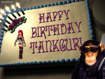 Wwnonentry Monkeyman Happy Birthday Tankgurl screenshot