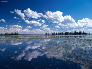Yellowstone Lake Yellowstone National Park Wyoming screenshot
