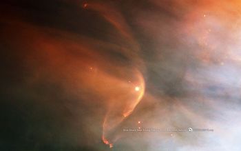 Young Star Ll In Orion Nebula screenshot