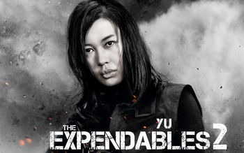 Yu Nan in The Expendables 2 screenshot